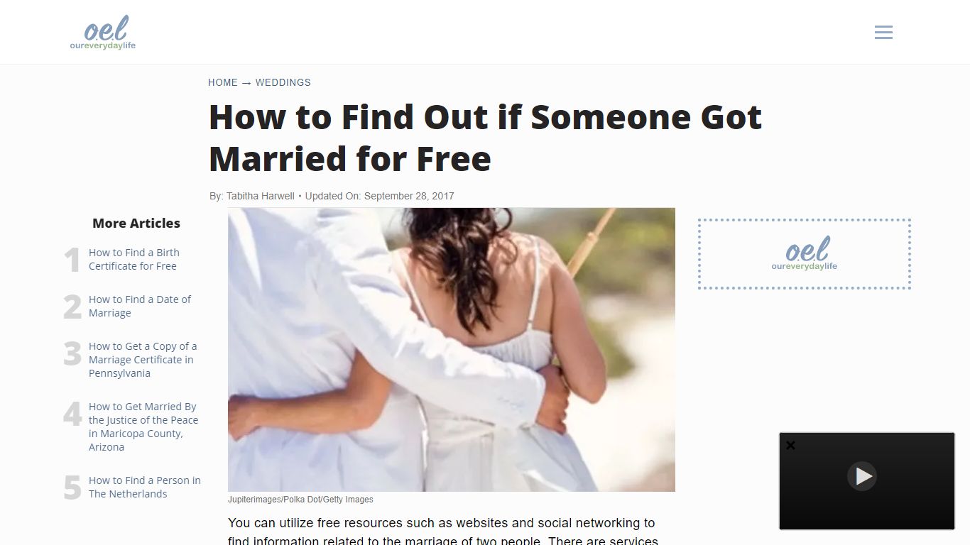 How to Find Out if Someone Got Married for Free